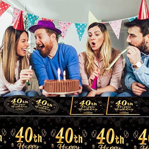 41Pcs 40th Birthday Party Decor Supplies Set