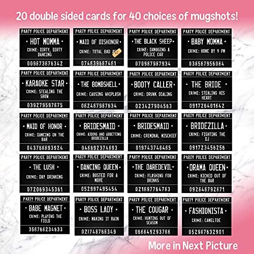 40 Unique Crimes on Bachelorette Mugshot Cards