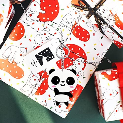 40 Pack Panda Keyring Pack - Party Favor for Panda Themed Party