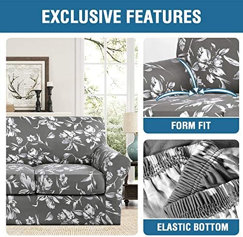 HVERSAILTEX Super Stretch 2 Piece Sofa Covers for Armchair