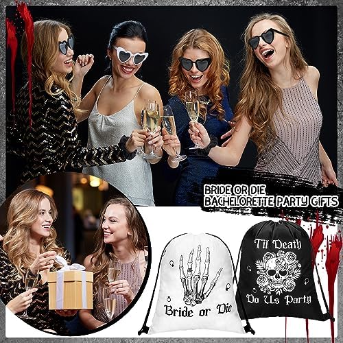 Silkfly 28 Pcs Bride Or Die Party Decor Gifts