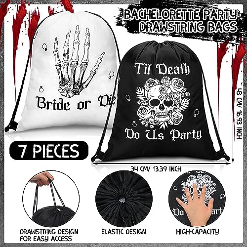 Silkfly 28 Pcs Bride Or Die Party Decor Gifts
