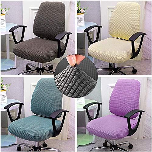 Sunnyway 2 Pcs Stretchable Computer Chair Seat Cover