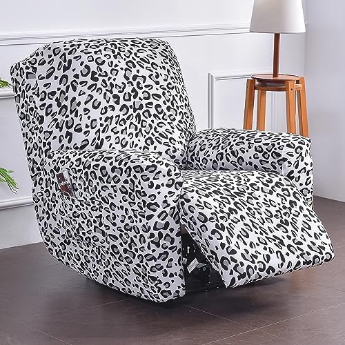 Stretch Recliner Chair Covers Leopard Print
